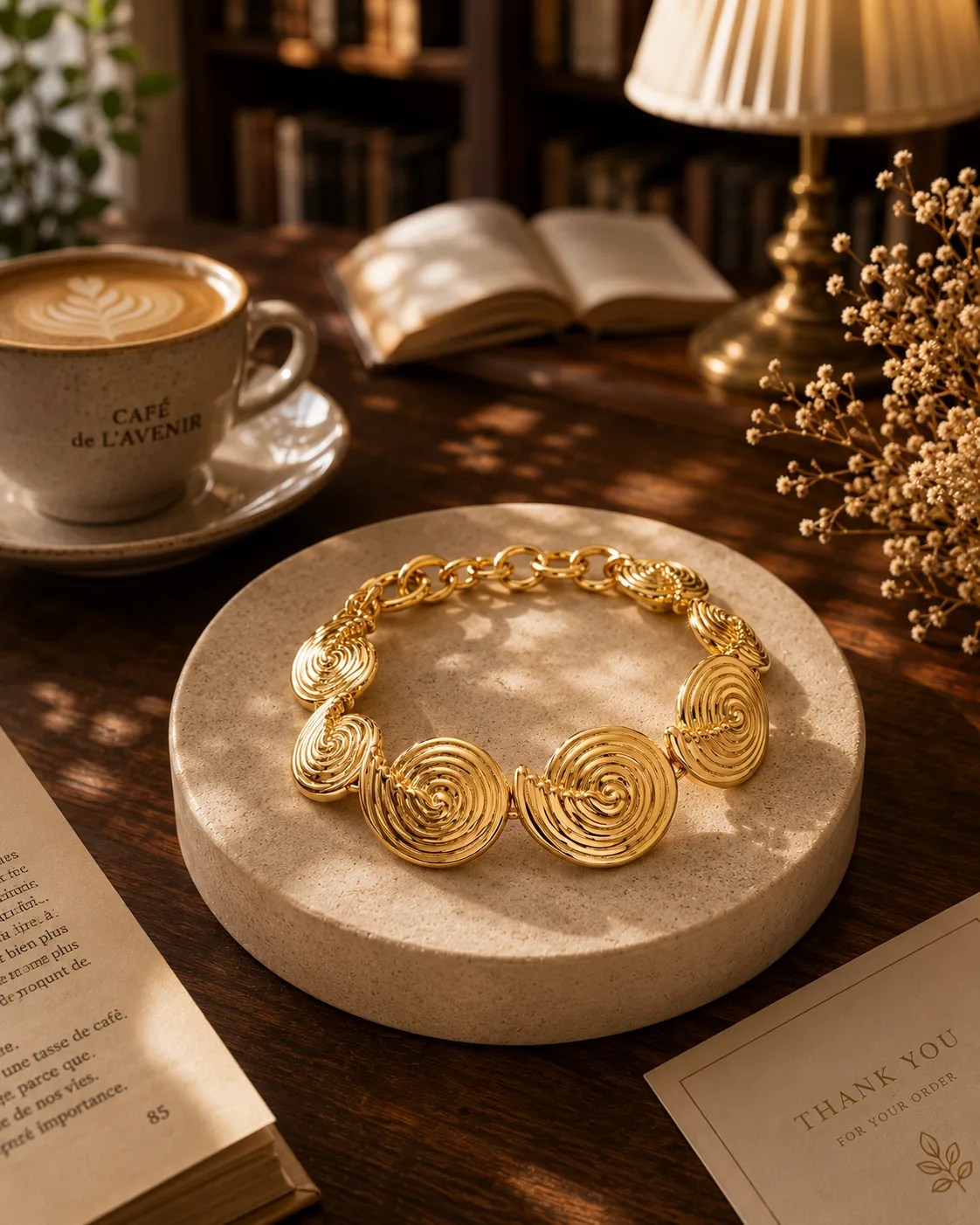 Nautilus Flow Statement Bracelet