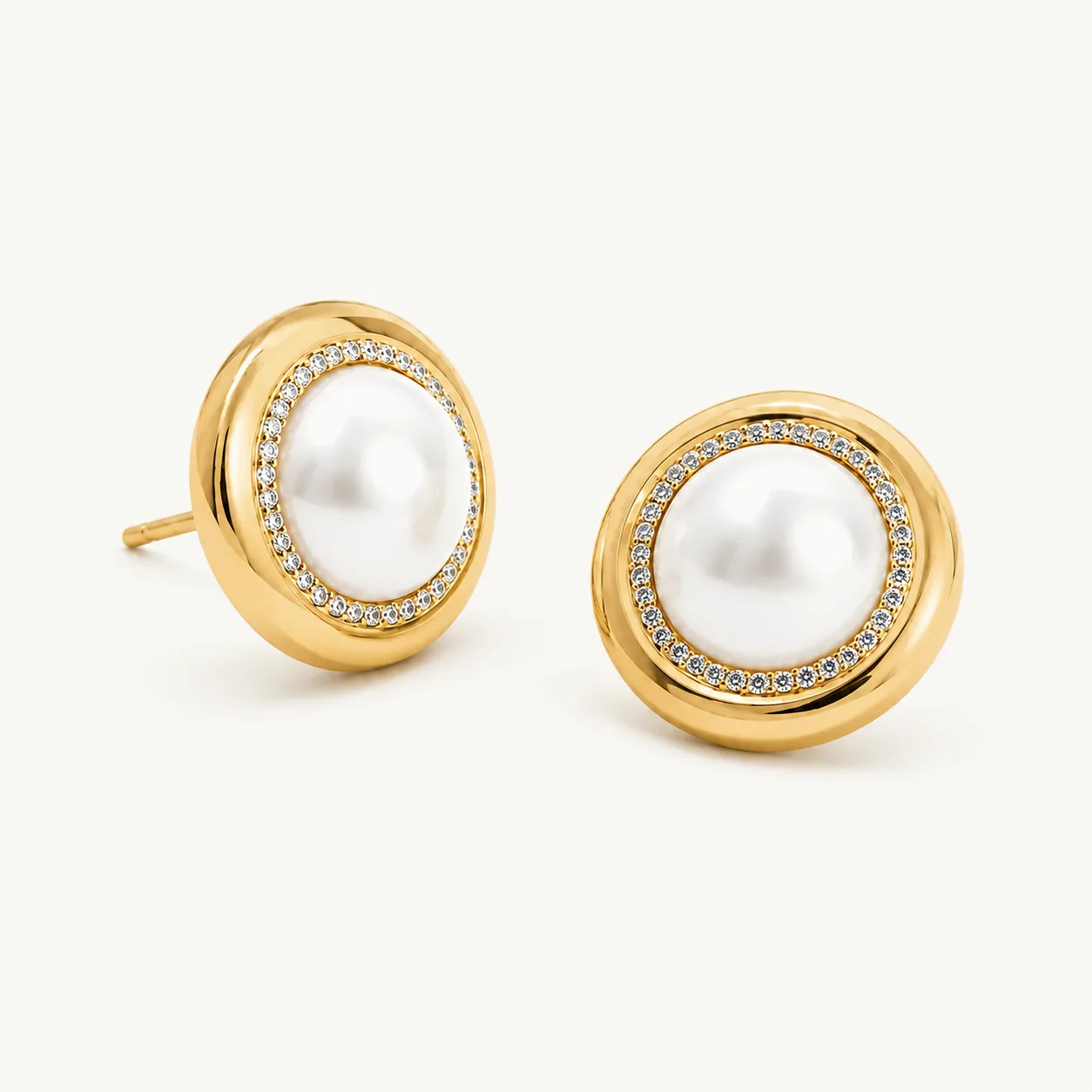 Montecito Estate Pearl Earrings